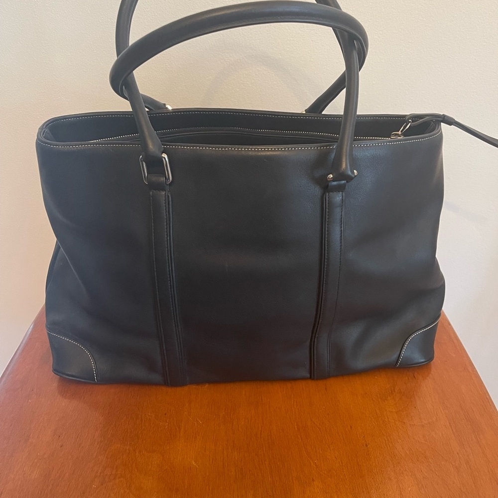 Black Leather Women’s Coach Bag